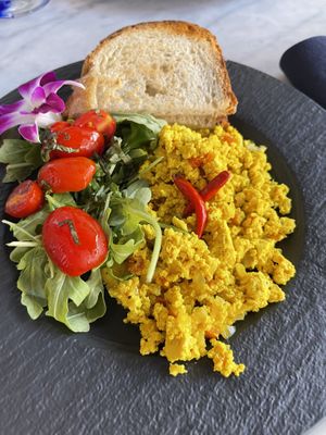 Tofu scramble  at Gaia & Loki in Jersey City