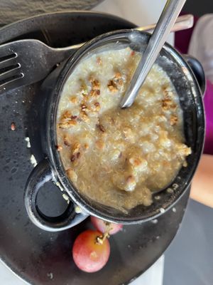 Oatmeal for brunch  at Gaia & Loki in Jersey City