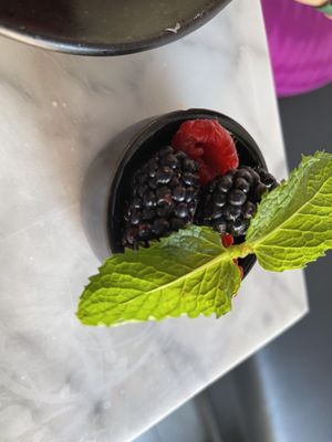 Fruits on the side   at Gaia & Loki in Jersey City