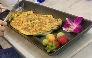 Just egg omelette   at Gaia & Loki in Jersey City