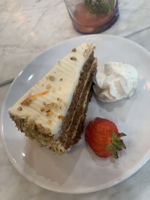 Carrot cake  at Gaia & Loki in Jersey City