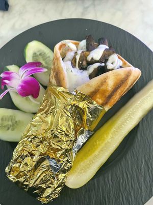 The Gyro at Gaia & Loki in Jersey City