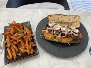 Butternut squash ciabbatta  at Gaia & Loki in Jersey City