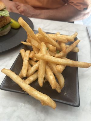 French fries at Gaia & Loki in Jersey City
