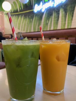 Fresh fruit juices  #Veganuary at Organico Juice Bar & Eatery in Liverpool