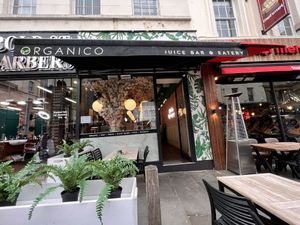   at Organico Juice Bar & Eatery in Liverpool