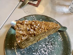 Cake  #Veganuary at Organico Juice Bar & Eatery in Liverpool