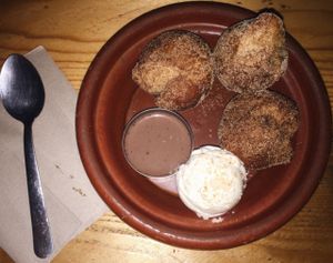 These are the most amazing donuts you will ever have! MUST TRY!!! at Milgi in Cardiff