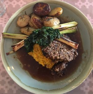 Sunday lunch at Milgi   at Milgi in Cardiff