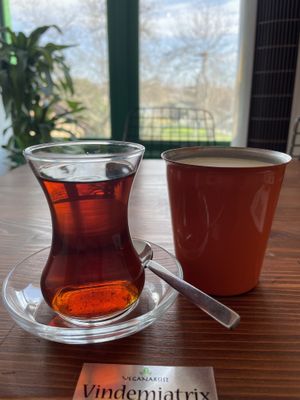 Yea abs mint yogurt drink  #Veganuary at Veganarsist - Balat in Istanbul