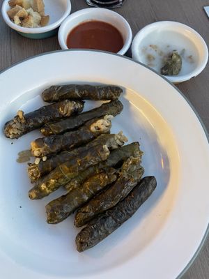 Gülşah's Stuffed Leaves   at Veganarsist - Balat in Istanbul