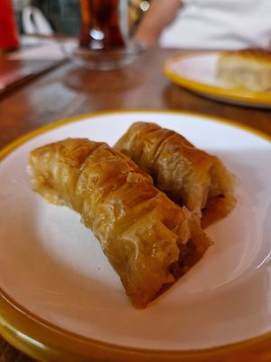 Traditional Baklava at Veganarsist - Balat in Istanbul