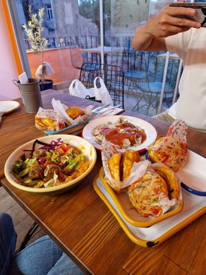 Vegan feast at Veganarsist - Balat in Istanbul