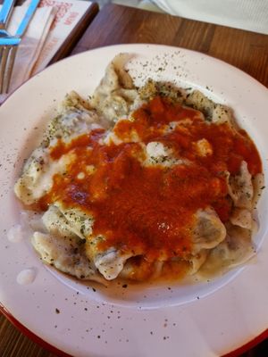 Manti at Veganarsist - Balat in Istanbul