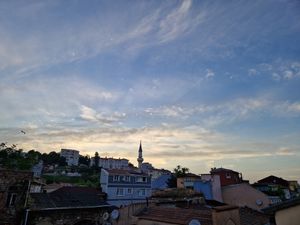 View on the top floor at Veganarsist - Balat in Istanbul