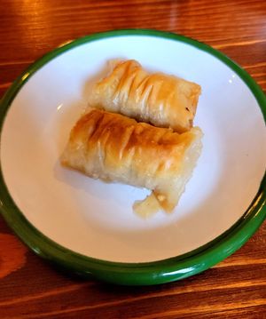 Baklava at Veganarsist - Balat in Istanbul