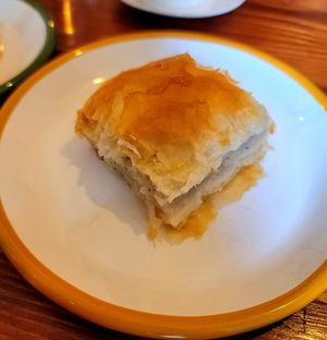 Laz boreği at Veganarsist - Balat in Istanbul