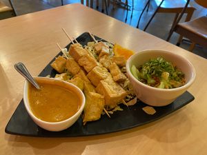 Tofu Satay at Cafe de Thai in Reno