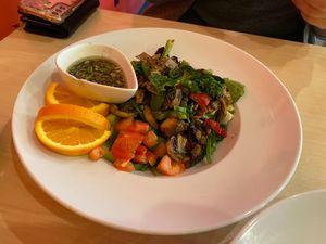 Mushroom Salad at Cafe de Thai in Reno