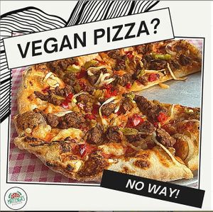Vegan pizza! at Mattenga's Pizzeria in Schertz