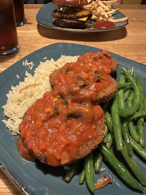 Schnitzel   at Café Benelux in Milwaukee