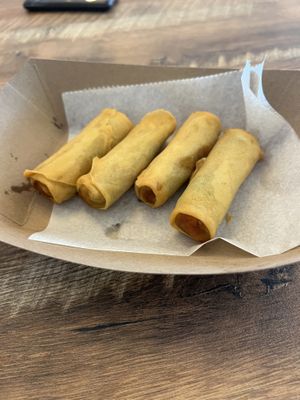 Veggie rolls  at Blended Bistro & Boba in Lake Mary