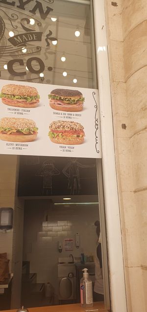 Menu 1 at Brooklyn Bagel Co in Split