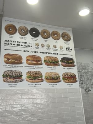   at Brooklyn Bagel Co in Split