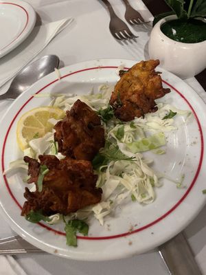 Veg pakora  at Spice Lounge in Albufeira