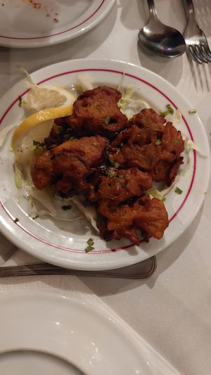 Vegetable Pakora (3€) at Spice Lounge in Albufeira