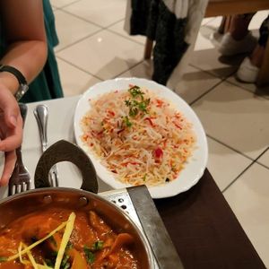 Pilau rice at Spice Lounge in Albufeira