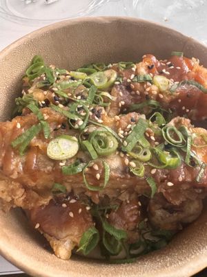 Eggplant crispy   at Uncle Donburi in Paddington