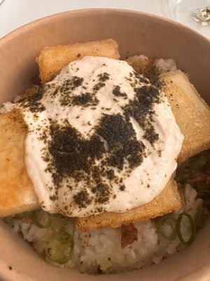 Tofu don  at Uncle Donburi in Paddington