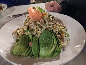 Vegan Asian salad at Public House in Temecula