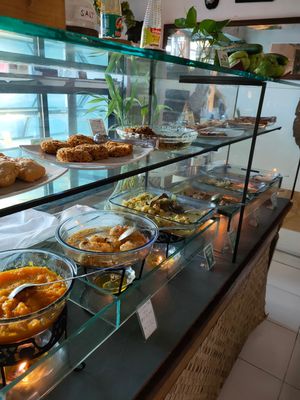 Buffet at Warung Green in Ubud