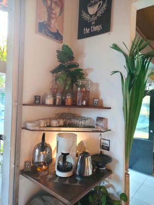 Drinks at Warung Green in Ubud