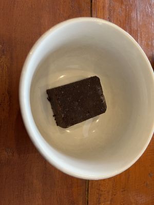 Raw chocolate   at Warung Green in Ubud