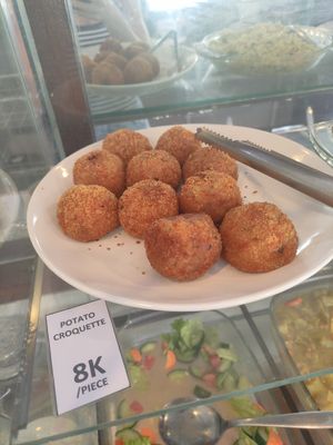 Buffet at Warung Green in Ubud