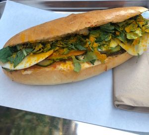 Hipster Vegan Banh Mi (8,50€)  at Banh Mi & Bubbles in Stuttgart