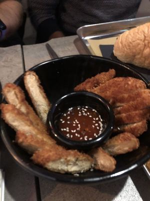 “Chicken” side   at Banh Mi & Bubbles in Stuttgart