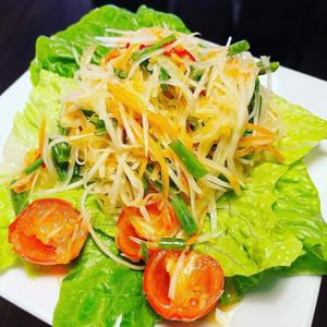 Papaya Salad at Bonzai Pan Asian Kitchen in Douglas