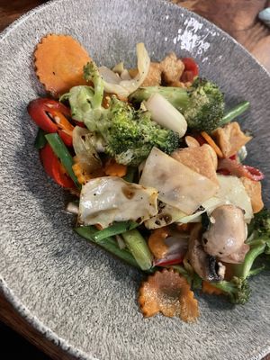 Cashew tofu  at Bonzai Pan Asian Kitchen in Douglas