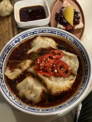 dumpling soup   at Coffee Circus in Birzebbuga