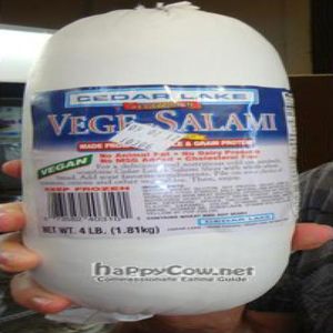 vegan salami at Viva La Vegan Grocery Store in Rancho Cucamonga