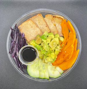 Buddha Bowl at Acktual in Malmedy