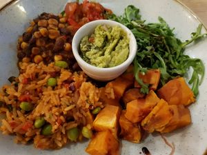 Vegan Mexican Superbowl at Lounges - Marisco Lounge in Scarborough