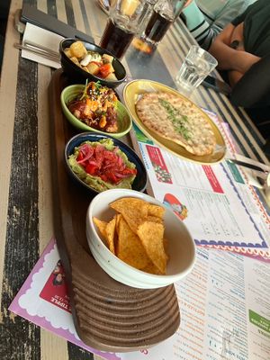 Tapas and garlic flatbread   at Lounges - Marisco Lounge in Scarborough