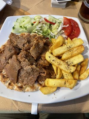 Vegan Gyros   at Alexis in Corfu