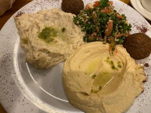 Veggie platter at Olive in New Orleans