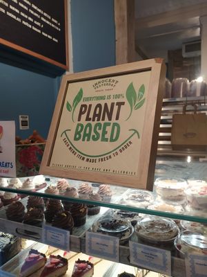 All vegan at Innocent Yesterday in New York City